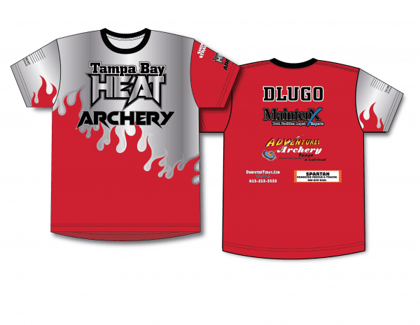 TEAM Short Sleeve Front and Back Tshirt